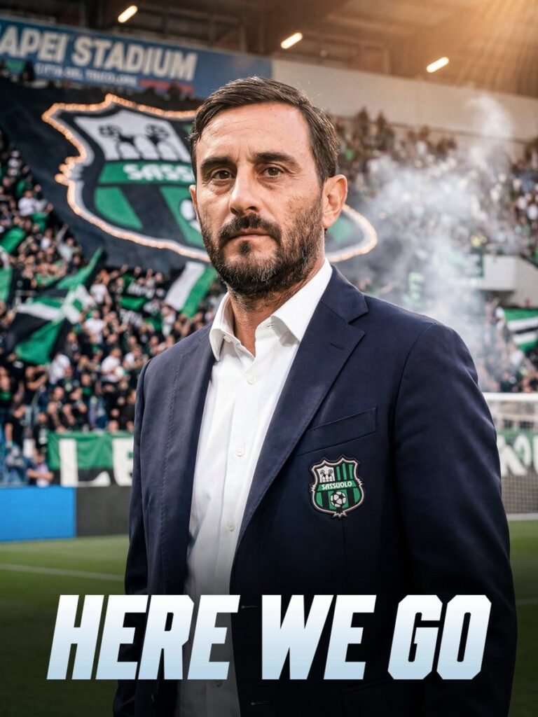 Alberto Aquilani Sassuolo head coach