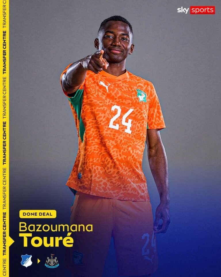 Newcastle sign Bazoumana Touré
