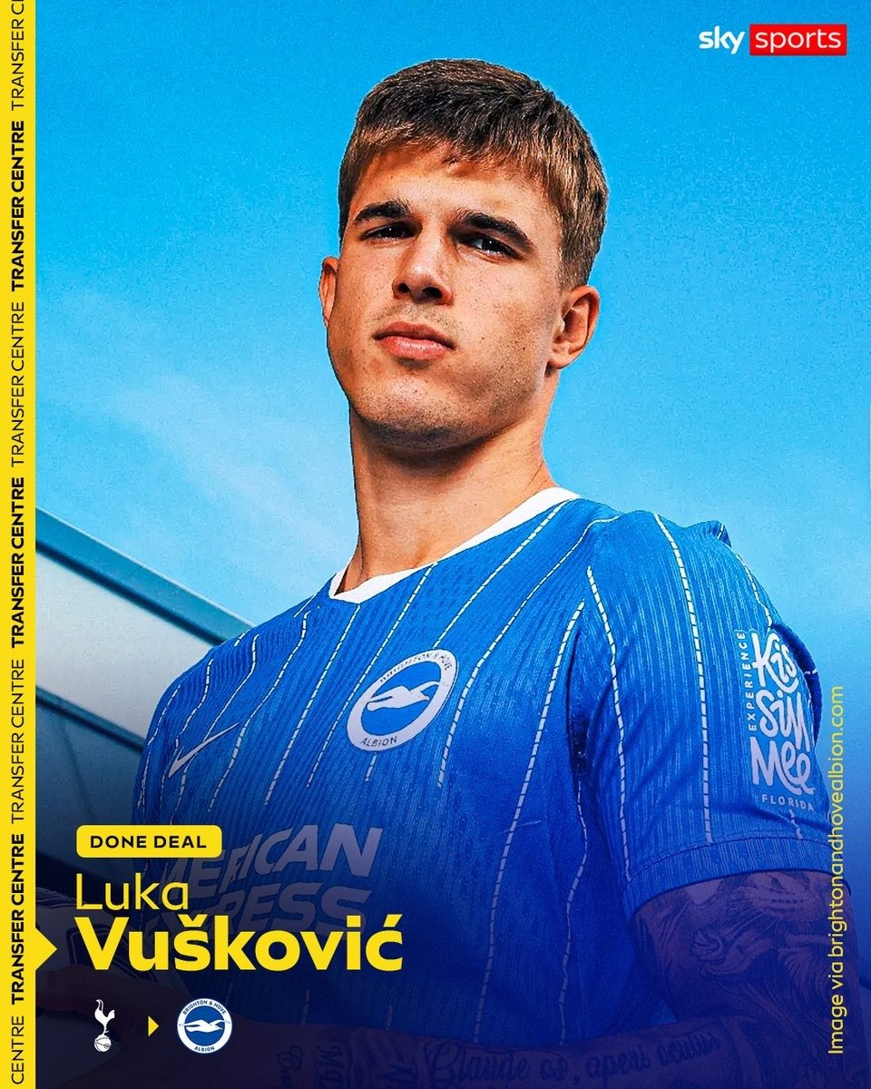 Brighton sign Luka Vušković