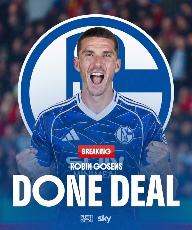 Robin Gosens Schalke 04 transfer