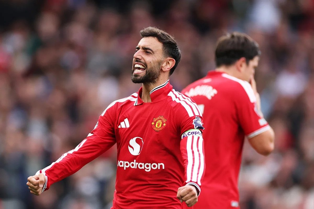 5-2 Old Trafford Rout Driven by Bruno Fernandes Hat-Trick 1 Bruno Fernandes hat trick